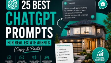 25 Best ChatGPT Prompts for Real Estate Agents